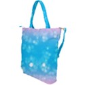 Background Abstract Christmas Snow Shoulder Tote Bag View2