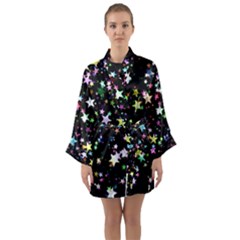 Wallpaper Star Advent Christmas Long Sleeve Kimono Robe by Wegoenart