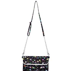 Wallpaper Star Advent Christmas Mini Crossbody Handbag by Wegoenart