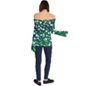 Christmas Star Advent Background Off Shoulder Long Sleeve Top View2