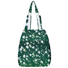 Christmas Star Advent Background Center Zip Backpack by Wegoenart