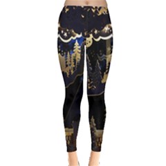 Christmas Advent Candle Arches Leggings 