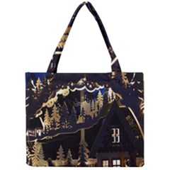 Christmas Advent Candle Arches Mini Tote Bag