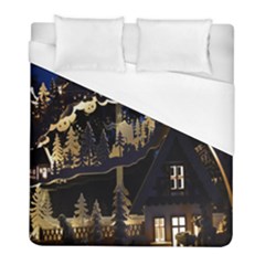 Christmas Advent Candle Arches Duvet Cover (Full/ Double Size)