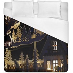 Christmas Advent Candle Arches Duvet Cover (King Size)