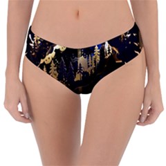 Christmas Advent Candle Arches Reversible Classic Bikini Bottoms