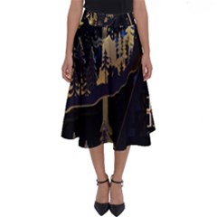 Christmas Advent Candle Arches Perfect Length Midi Skirt