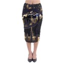 Christmas Advent Candle Arches Midi Pencil Skirt View1