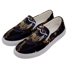 Christmas Advent Candle Arches Men s Canvas Slip Ons