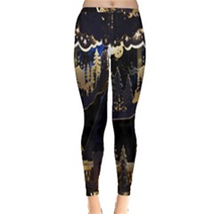 Christmas Advent Candle Arches Inside Out Leggings