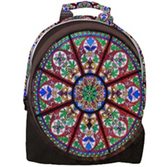 Church Window Window Rosette Mini Full Print Backpack