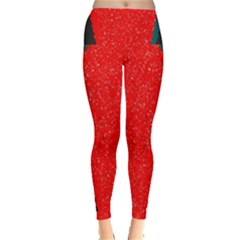 Christmas Time Fir Trees Leggings 