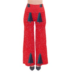 Christmas Time Fir Trees So Vintage Palazzo Pants by Wegoenart