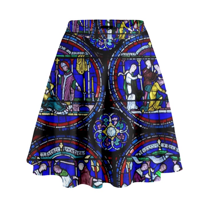 Church Window Canterbury High Waist Skirt