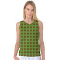 Christmas Paper Wrapping Patterns Women s Basketball Tank Top View1