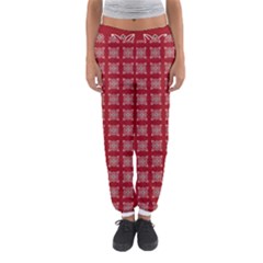 Christmas Paper Pattern Women s Jogger Sweatpants by Wegoenart