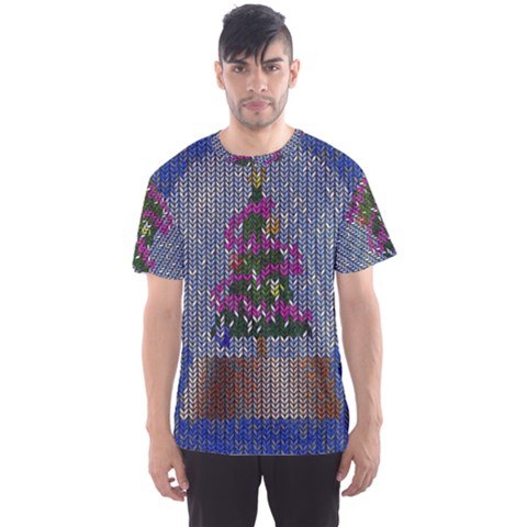 Christmas  Snow Men s Sports Mesh Tee by Wegoenart