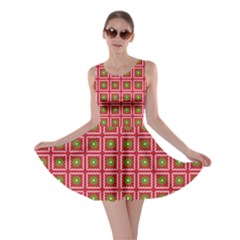 Christmas Paper Wrapping Skater Dress by Wegoenart