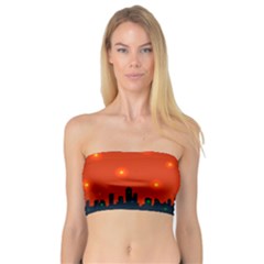 City Light Night Lights Evening Bandeau Top by Wegoenart