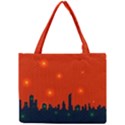 City Light Night Lights Evening Mini Tote Bag View1