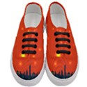 City Light Night Lights Evening Women s Classic Low Top Sneakers View1