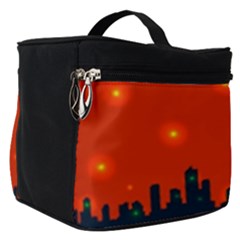 City Light Night Lights Evening Make Up Travel Bag (small)