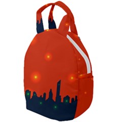 City Light Night Lights Evening Travel Backpacks