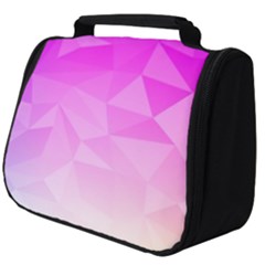 Low Poly Triangle Pattern Full Print Travel Pouch (big)