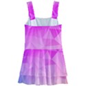 Low Poly Triangle Pattern Kids  Layered Skirt Swimsuit View2