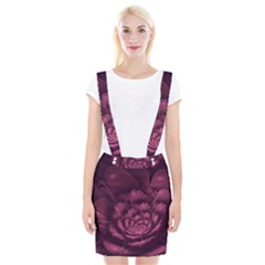 Fractal Blossom Flower Bloom Braces Suspender Skirt