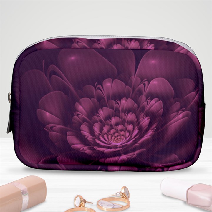 Fractal Blossom Flower Bloom Make Up Pouch (Small)