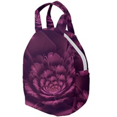 Fractal Blossom Flower Bloom Travel Backpacks