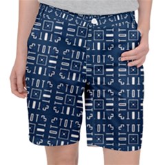 Pattern Background Abstract Design Pocket Shorts