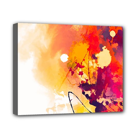 Paint Splash Paint Splatter Design Canvas 10  X 8  (stretched) by Wegoenart