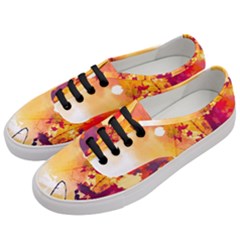 Paint Splash Paint Splatter Design Women s Classic Low Top Sneakers by Wegoenart