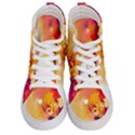 Paint Splash Paint Splatter Design Women s Hi-Top Skate Sneakers View1