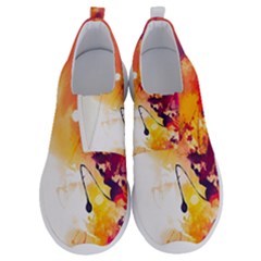 Paint Splash Paint Splatter Design No Lace Lightweight Shoes