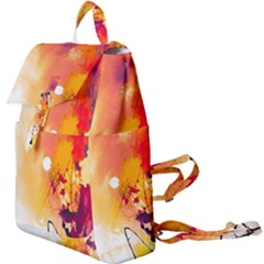 Paint Splash Paint Splatter Design Buckle Everyday Backpack