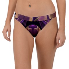 Fractal Glass Ball Bright Sphere Band Bikini Bottom