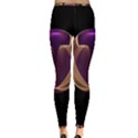 Fractal Glass Ball Bright Sphere Inside Out Leggings View2