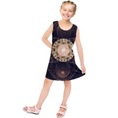 Fractal Design Pattern Fantasy Kids  Tunic Dress