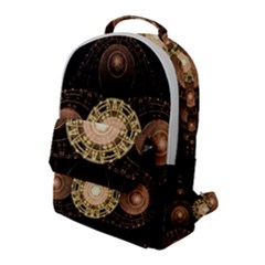 Fractal Design Pattern Fantasy Flap Pocket Backpack (large)