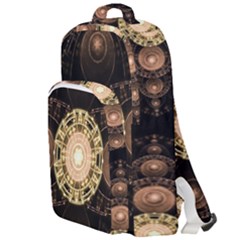 Fractal Design Pattern Fantasy Double Compartment Backpack