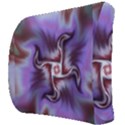 Fractal Rainbow Colorful Pattern Back Support Cushion View3