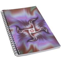 Fractal Rainbow Colorful Pattern 5 5  X 8 5  Notebook New