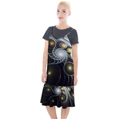 Fractal Bulbs Fantasy Curve Camis Fishtail Dress