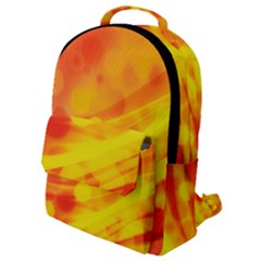 Abstract Background Design Flap Pocket Backpack (small)