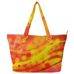 Abstract Background Design Full Print Shoulder Bag