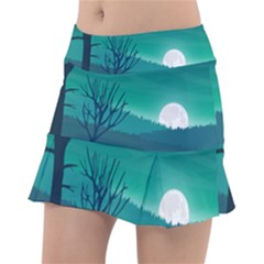 Landscape Wallpaper Background Tennis Skirt