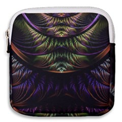 Fractal Colorful Pattern Fantasy Mini Square Pouch